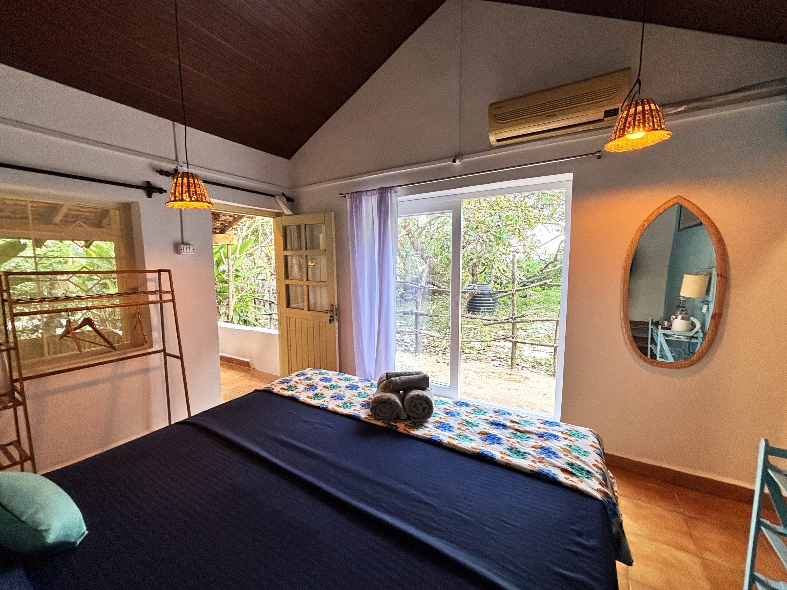 Hill top rooms in Patnem South Goa 
